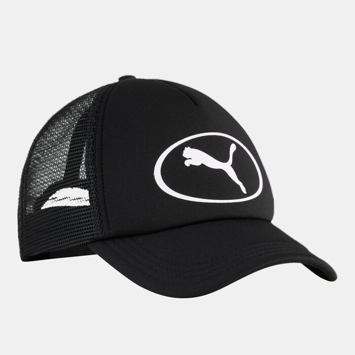 PUMA Kids' Essentials Logo Trucker Cap Black image number 0