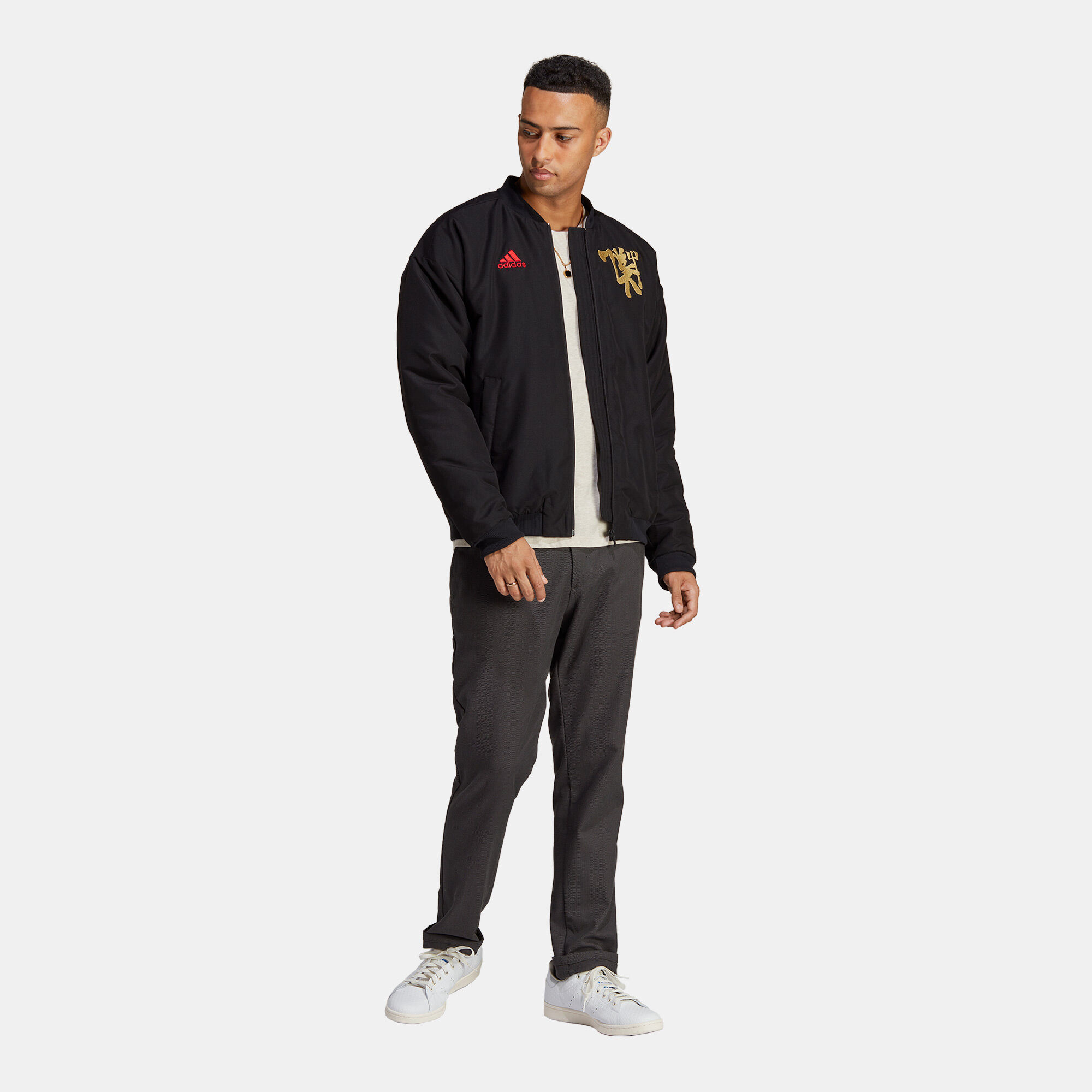 Buy adidas Men s Manchester United Chinese Story Padded Jacket