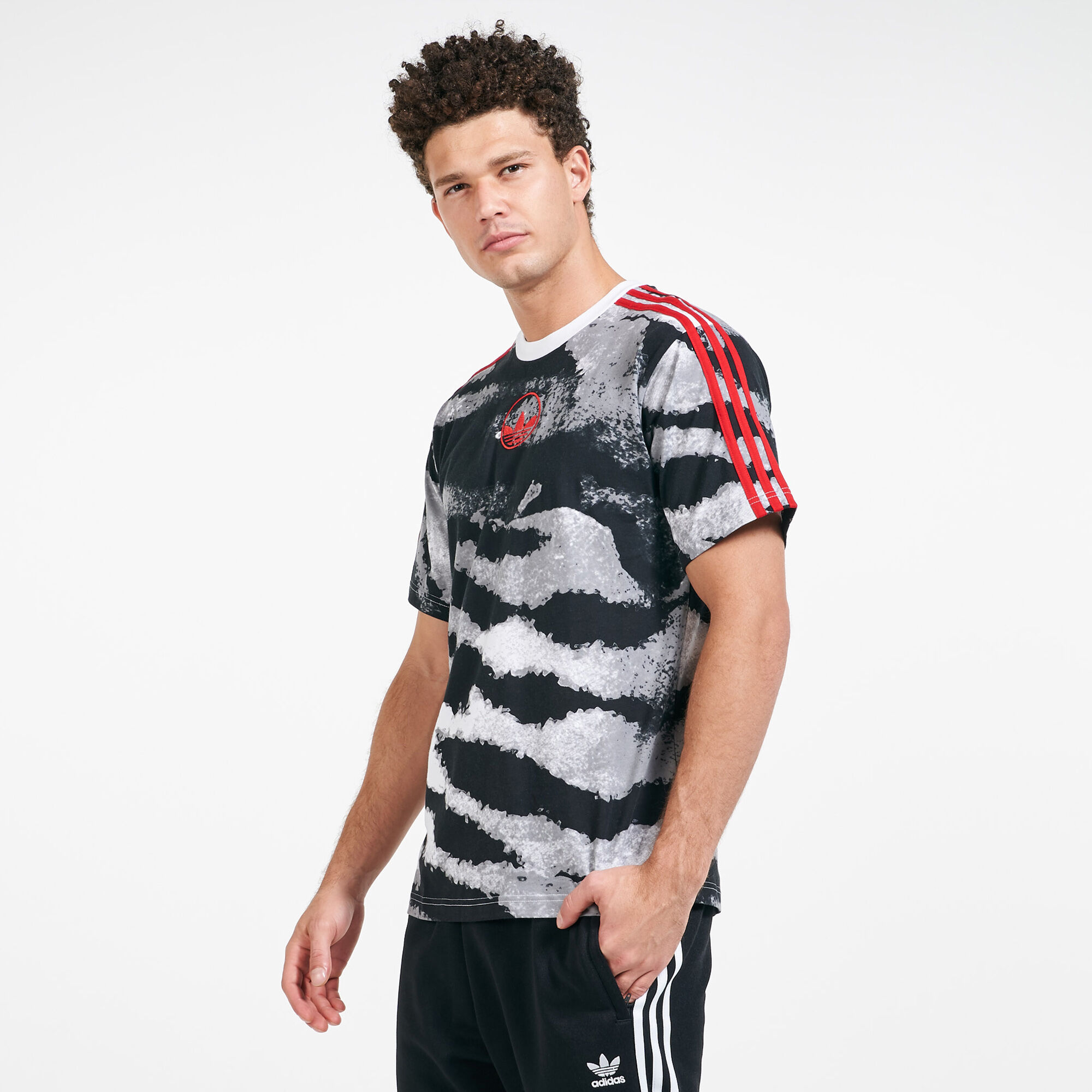Adidas zebra shirt new arrivals