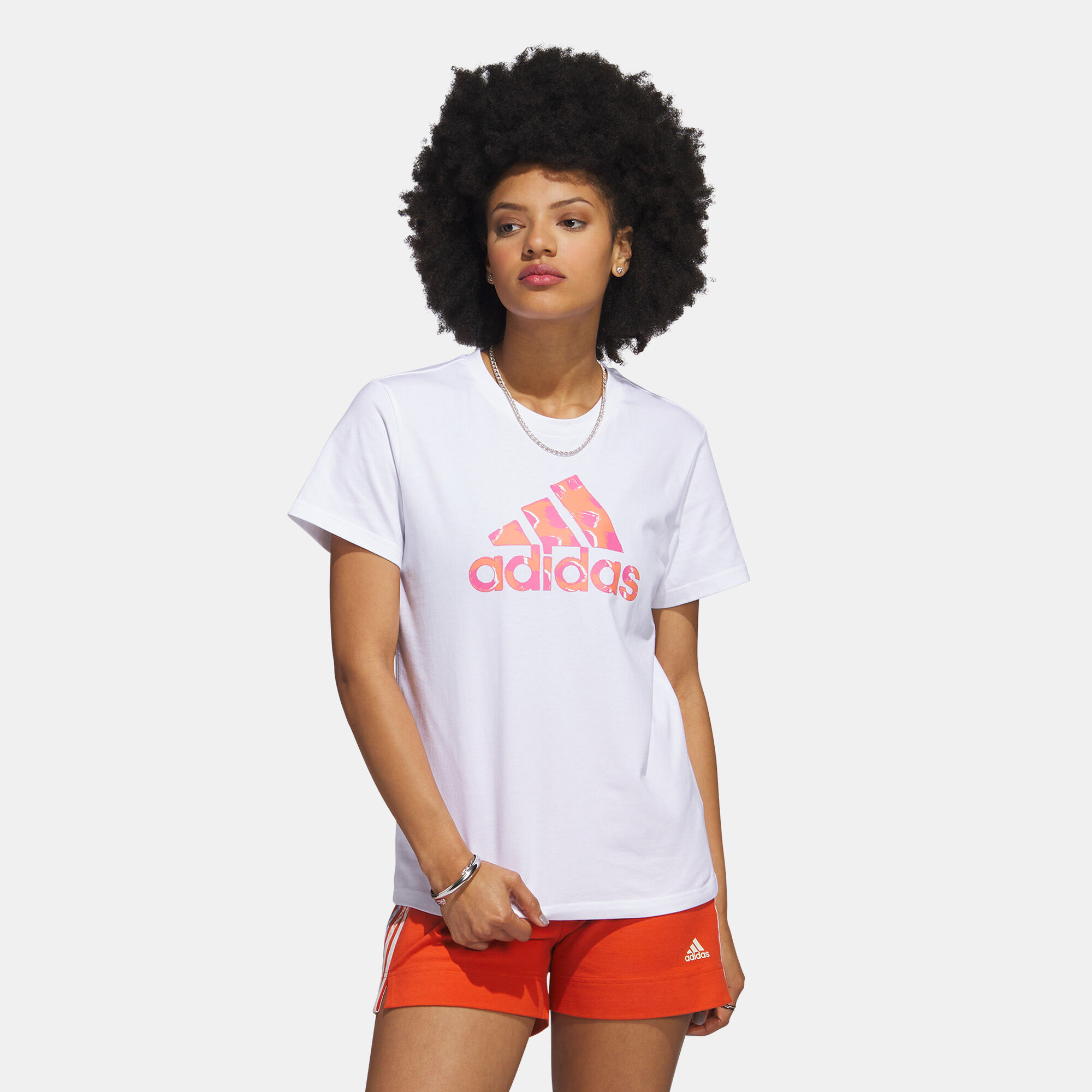 Adidas badge of sport tee women's online