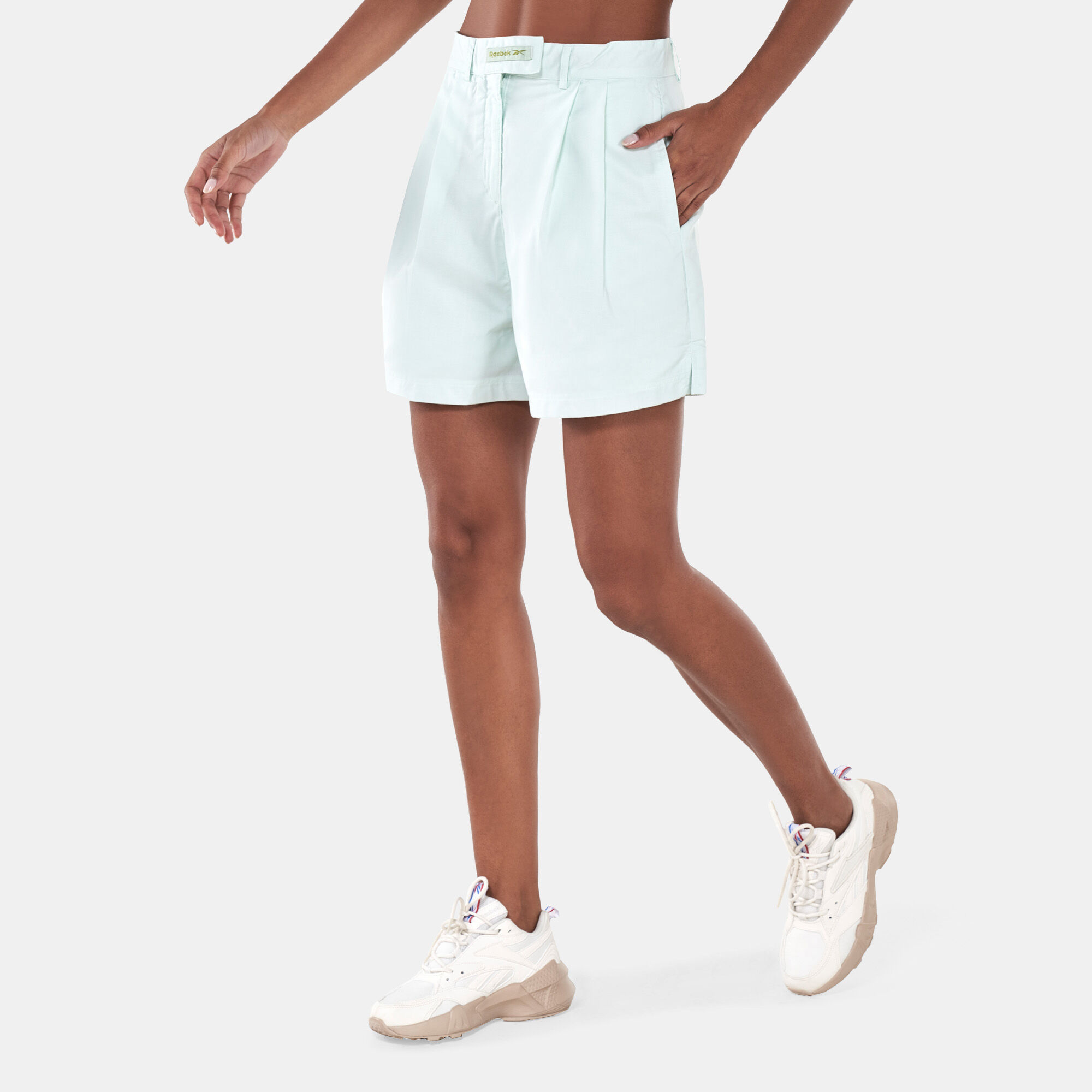 Reebok women's shorts with pockets outlet