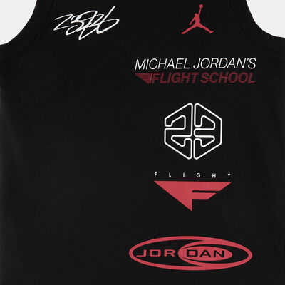 Jordan Kids' MJ Brooklyn Mesh Tank Top and Short Set Black