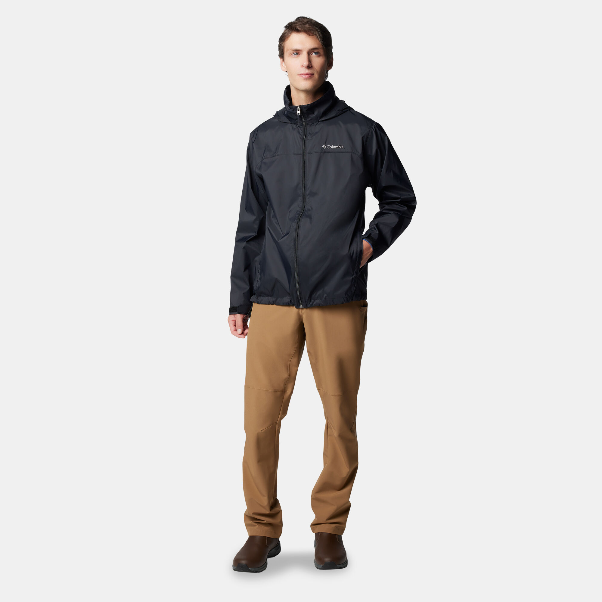 Men s Glennaker Lake II Rain Jacket Black Columbia in Kuwait SSS