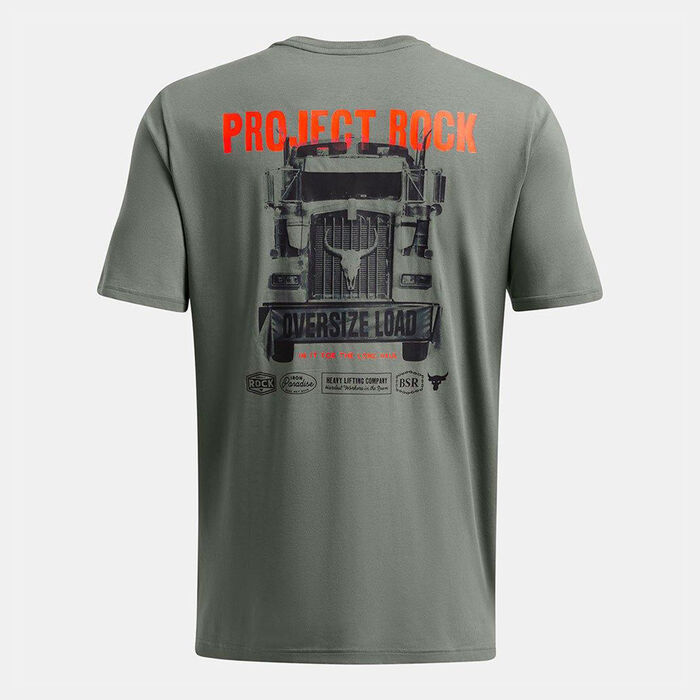 Under Armour Men's Project Rock Tools Of The Trade T-Shirt Green image number 1