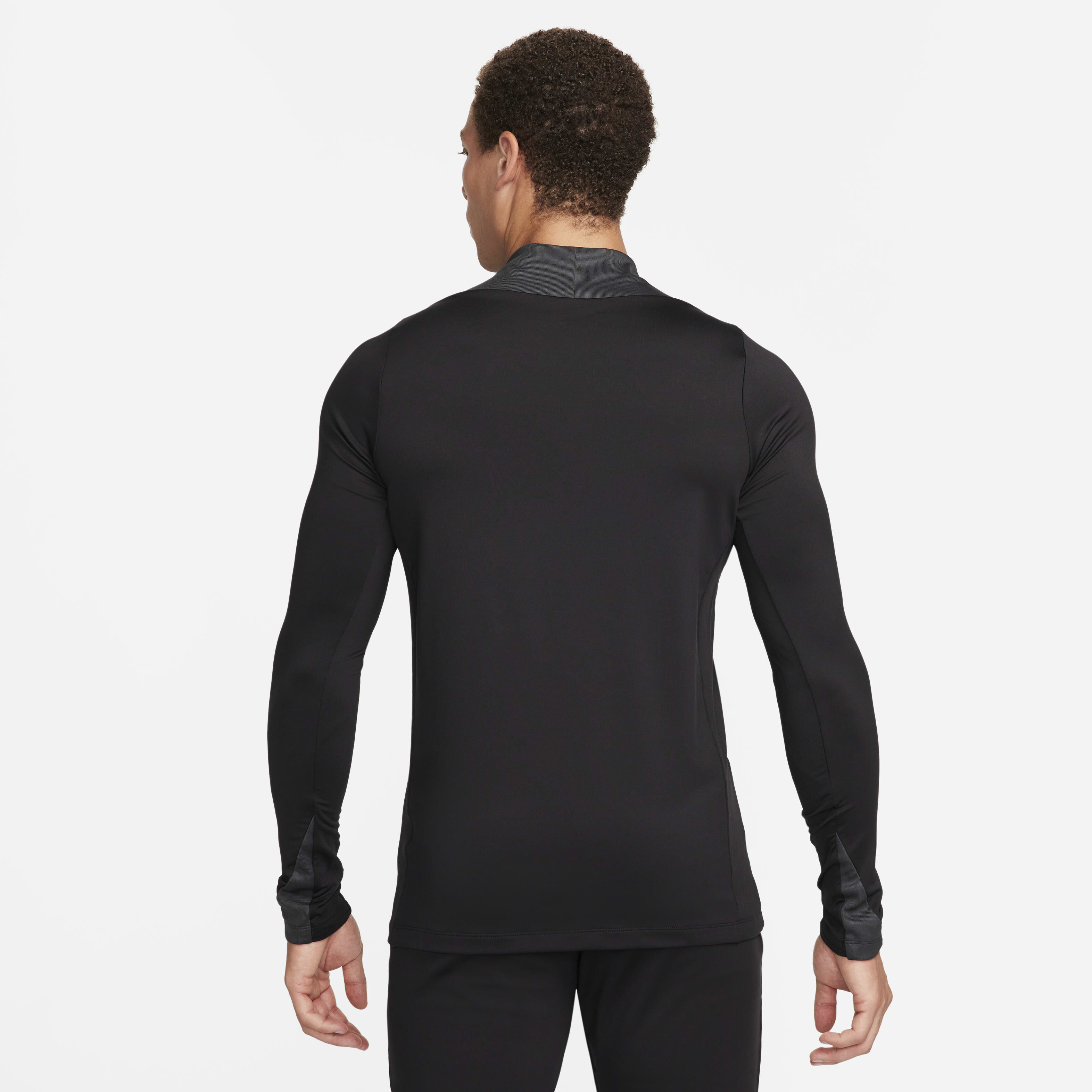 Men s Strike Dri FIT 1 2 Zip Football Drill Top Black Nike in Kuwait SSS