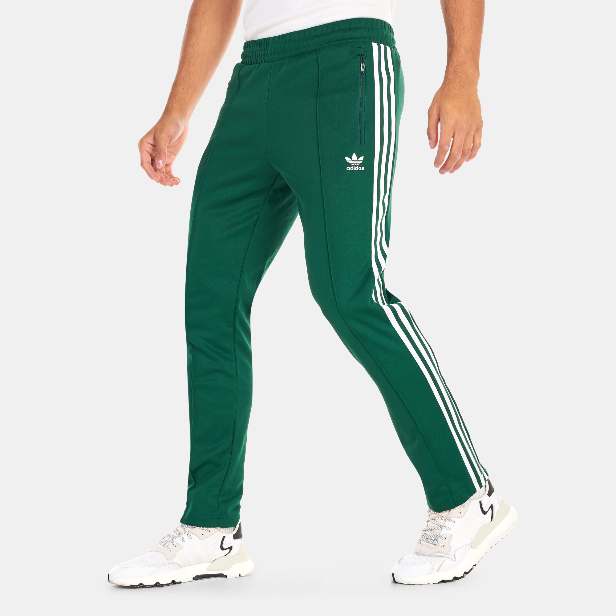 Men s Adicolor Classics Beckenbauer Track Pants Green adidas Originals in Kuwait SSS