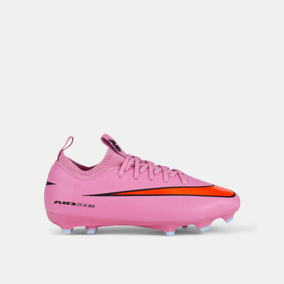 Nike Kids' Mercurial Vapor 16 Academy Multi-Ground Low-Top Football Shoes Pink