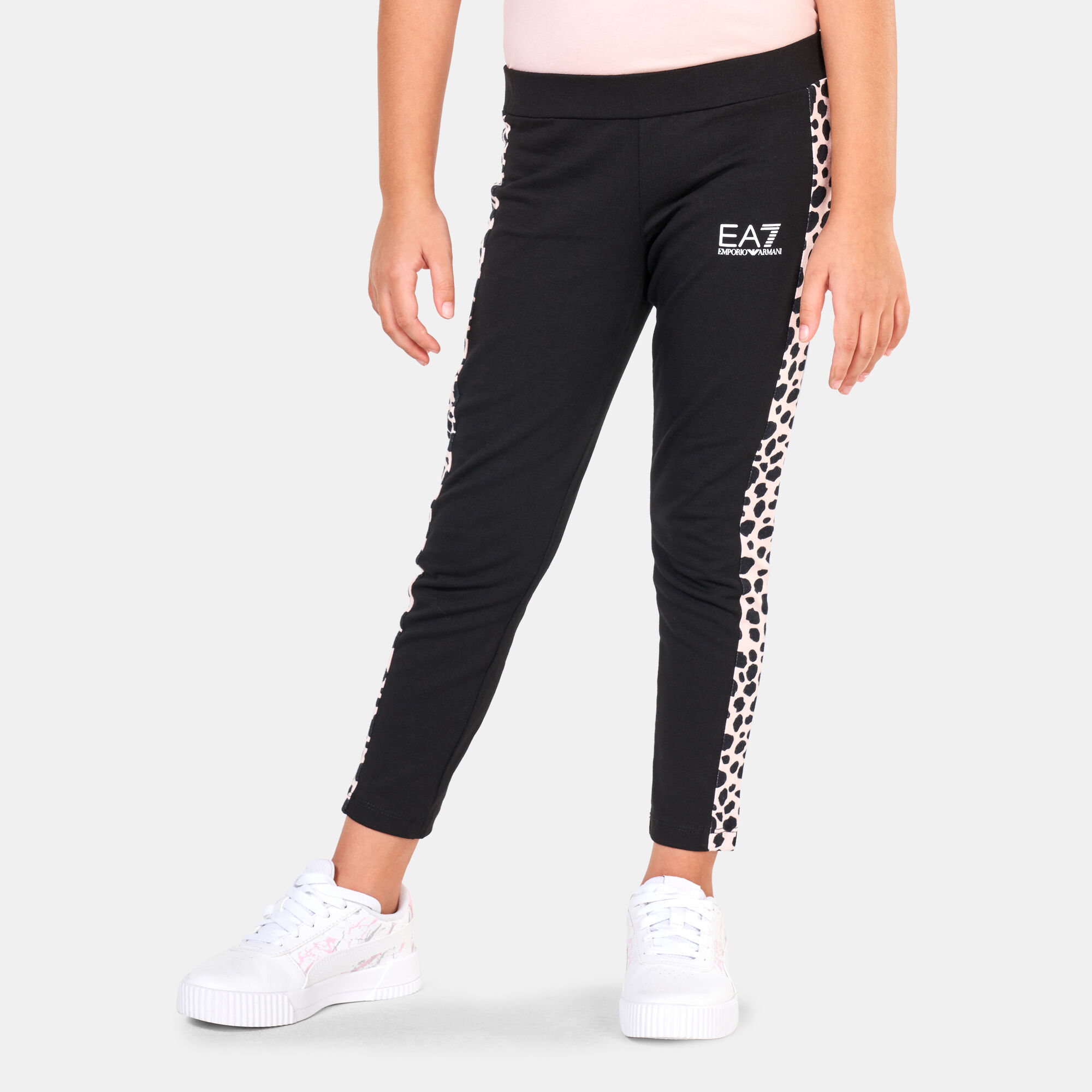 Kids Graphic Leggings Black EA7 Emporio Armani in Kuwait SSS