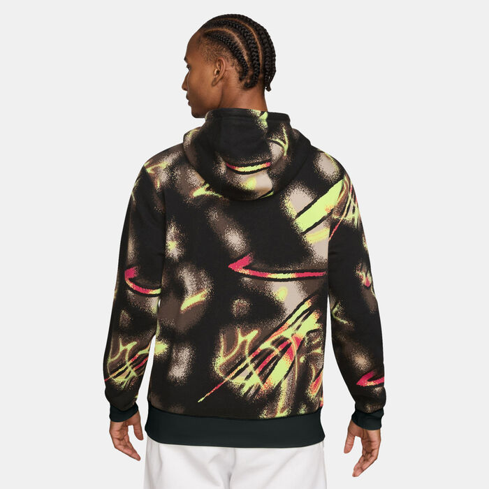 Nike Men's Ja Morant Club Fleece Hoodie Yellow image number 1