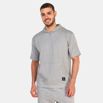 Sun and Sand Sports Men's Interlock Hoodie Grey