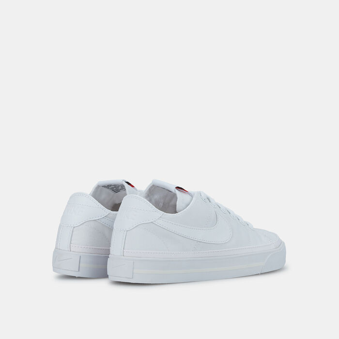 Nike Women's Court Legacy Canvas Shoe White image number 2