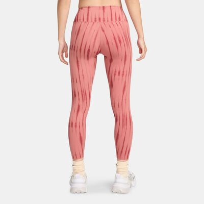 Nike Women's One Printed 7/8 Training Leggings Pink
