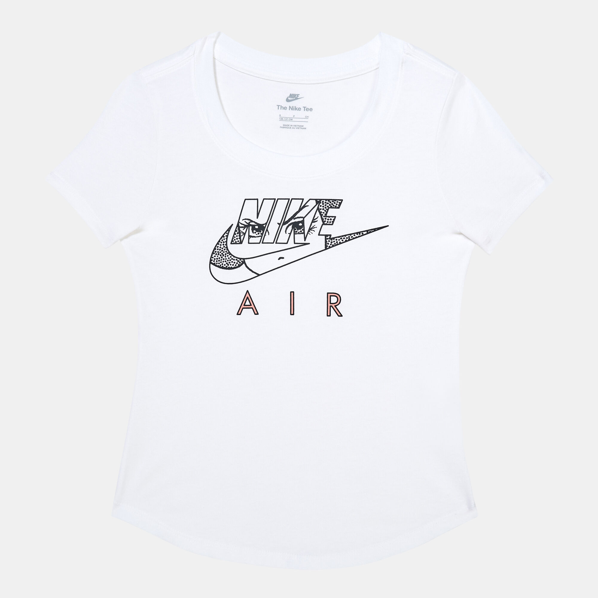 Kids Mascot Scoop T Shirt White Nike in Kuwait SSS