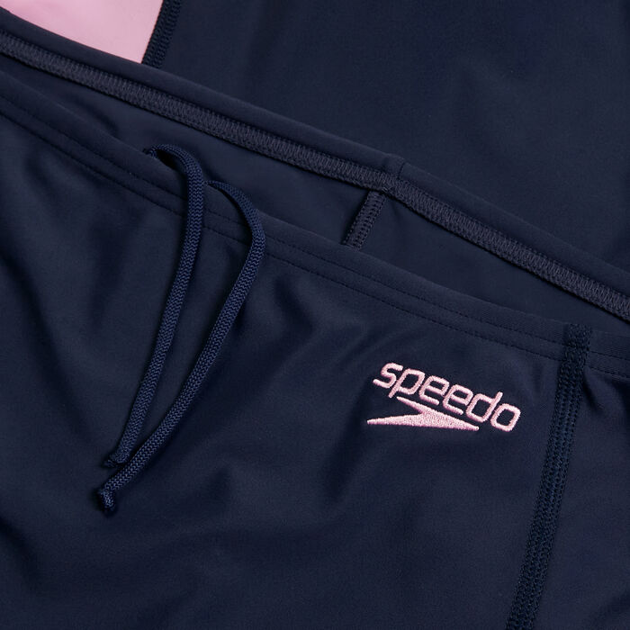 Speedo Women's Rash Top And Jammer Swimming Set Blue image number 4