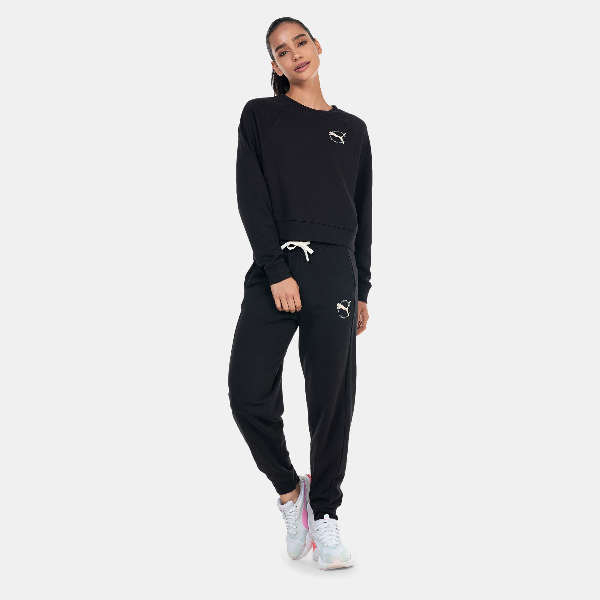 Women s Better Sportswear Sweatshirt Black PUMA in Kuwait SSS