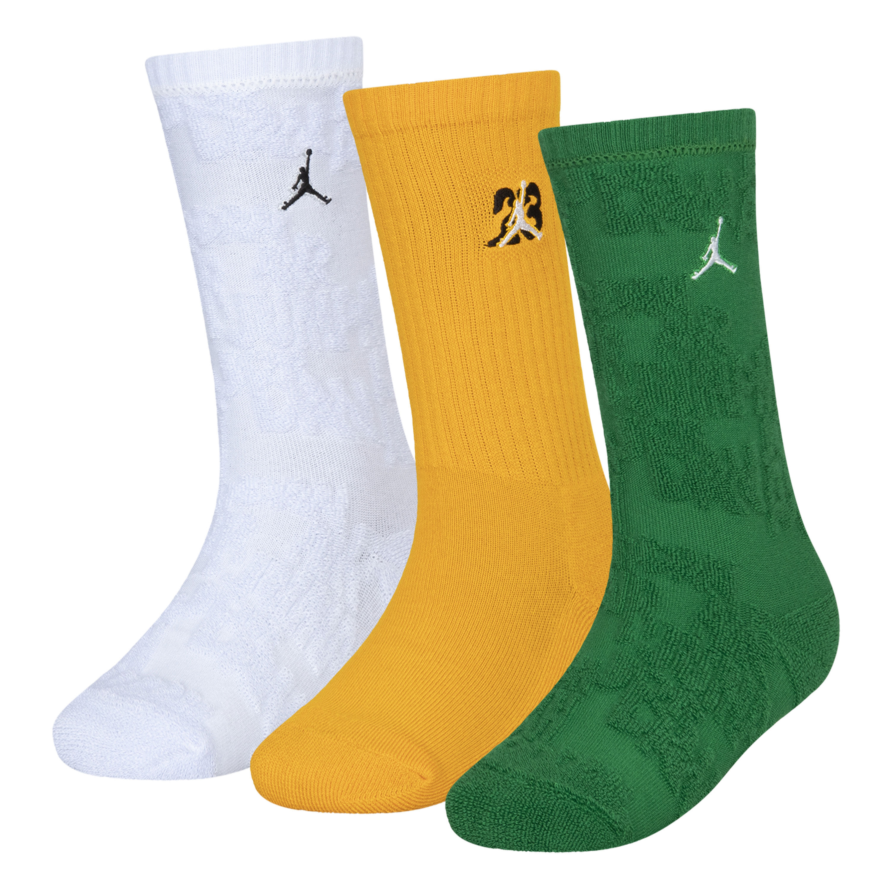 Kids Fuel Up Cool Down Crew Socks 3 Pairs Grey Nike in Kuwait SSS