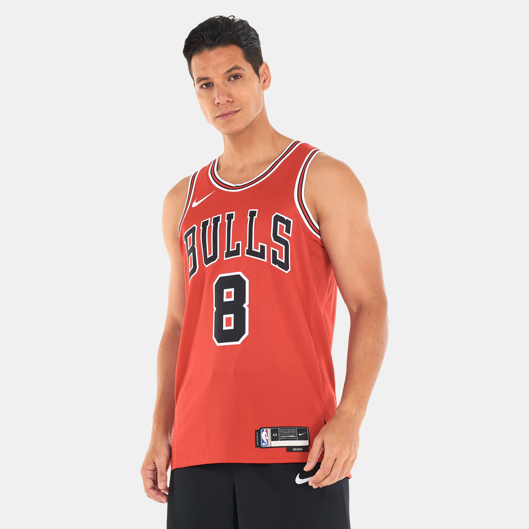 Buy Nike Men s Chicago Bulls Icon Edition Dri FIT NBA Swingman
