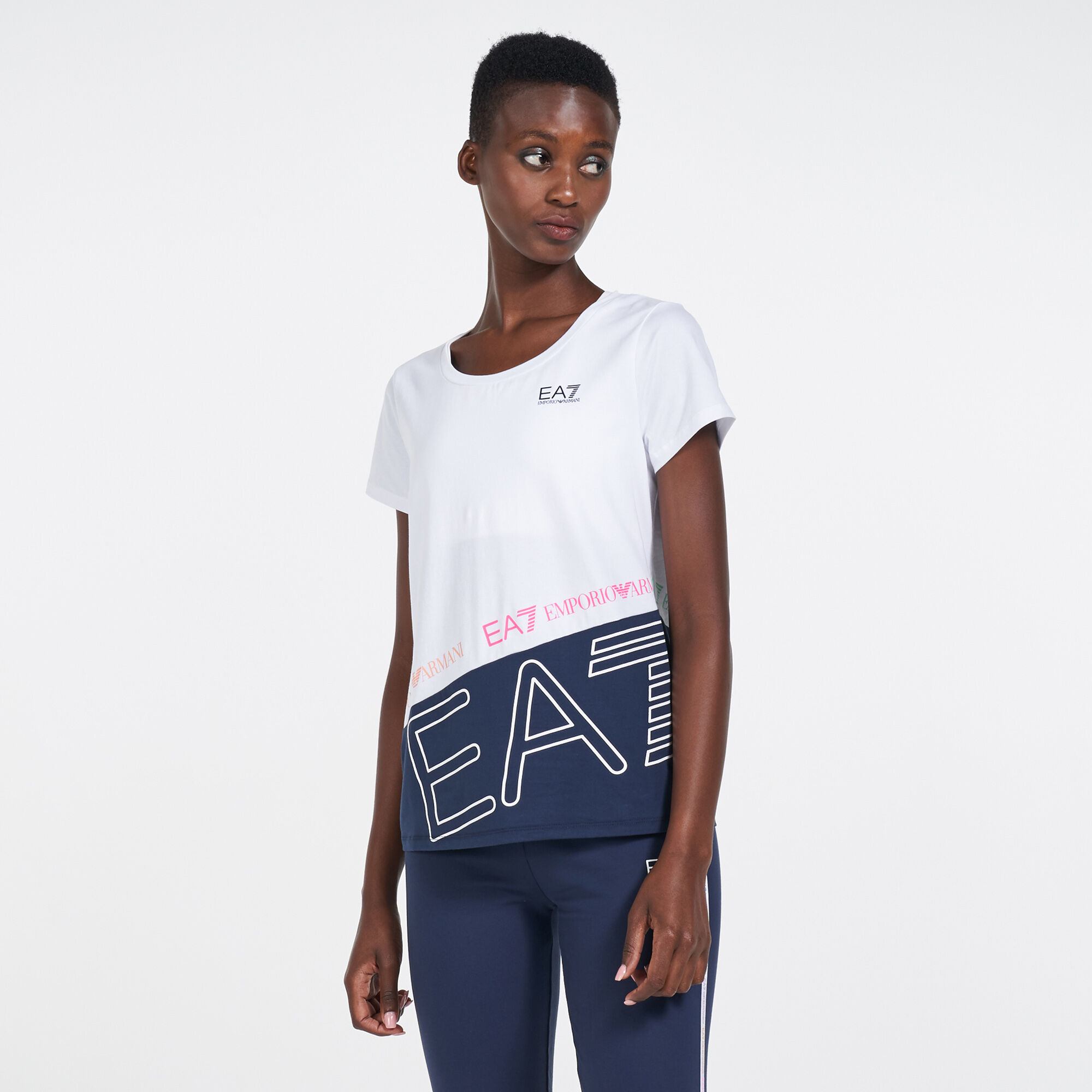 Ea7 womens t shirt new arrivals