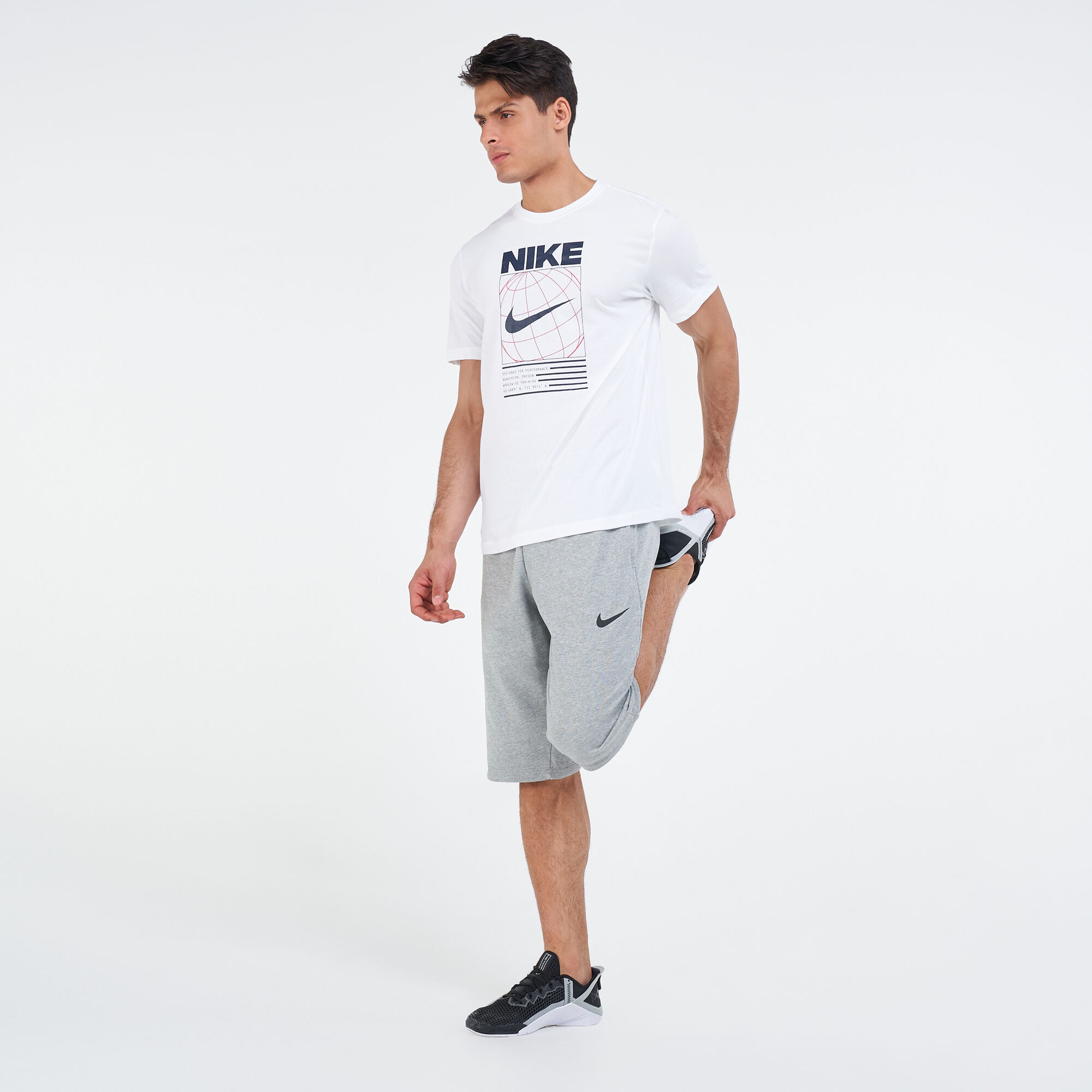 Buy Nike Men's Dri-FIT Over-The-Knee Shorts in Kuwait | SSS