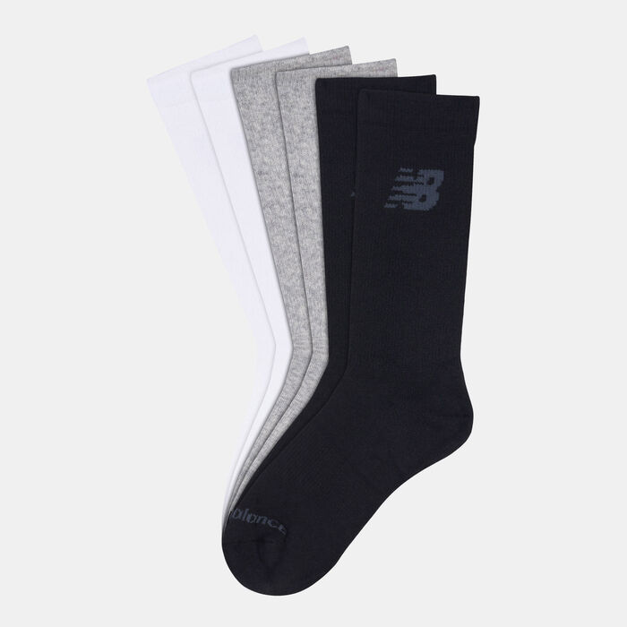New Balance Performance Cushioned Crew Socks (3 Pack) White image number 0