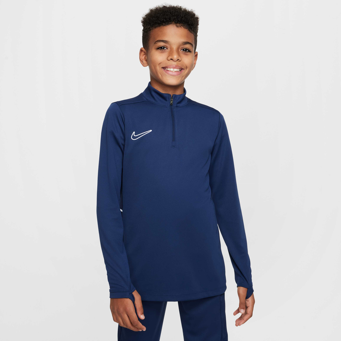 Nike Kids' Academy 1/4-Zip Football Drill Top Blue image number 0