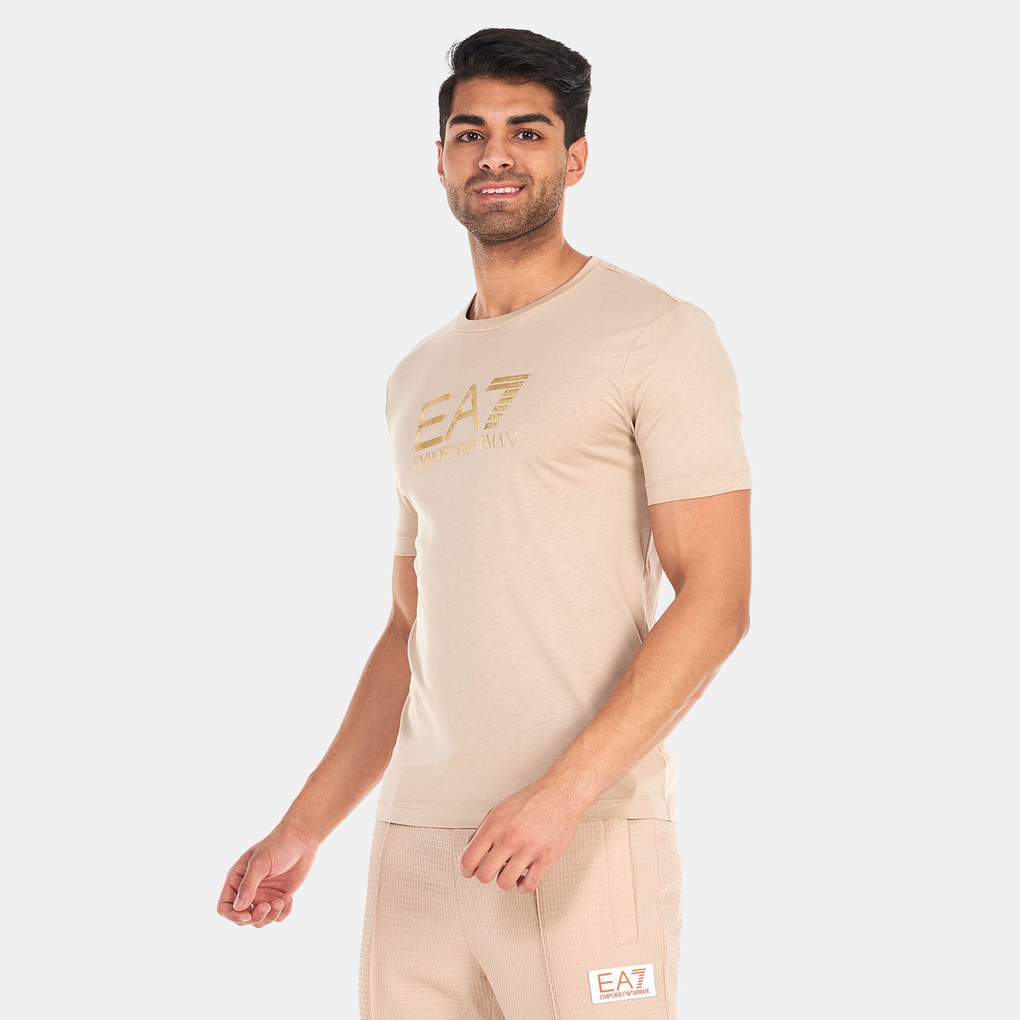 Ea7 big discount logo t shirt