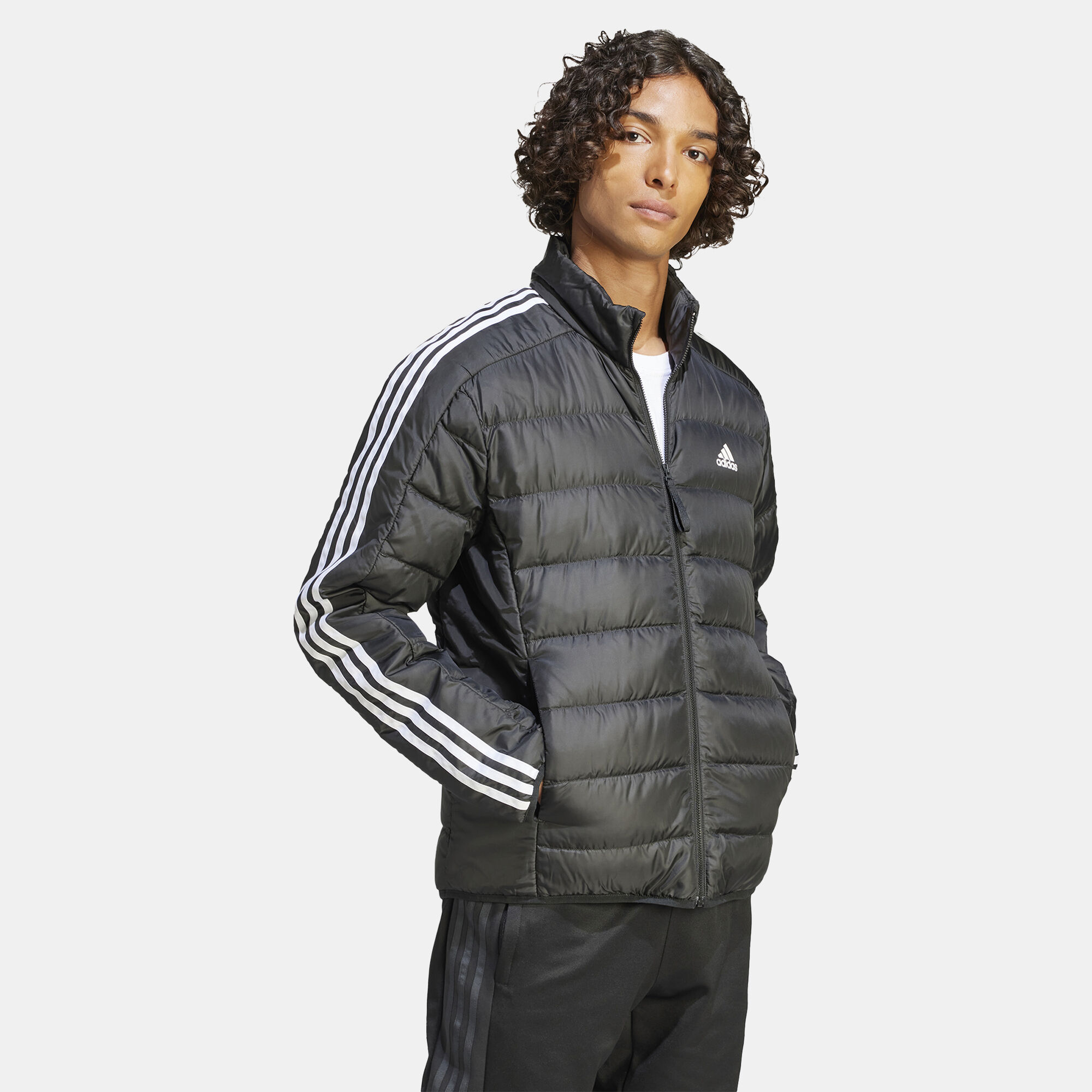 Adidas essentials anorak men's best sale