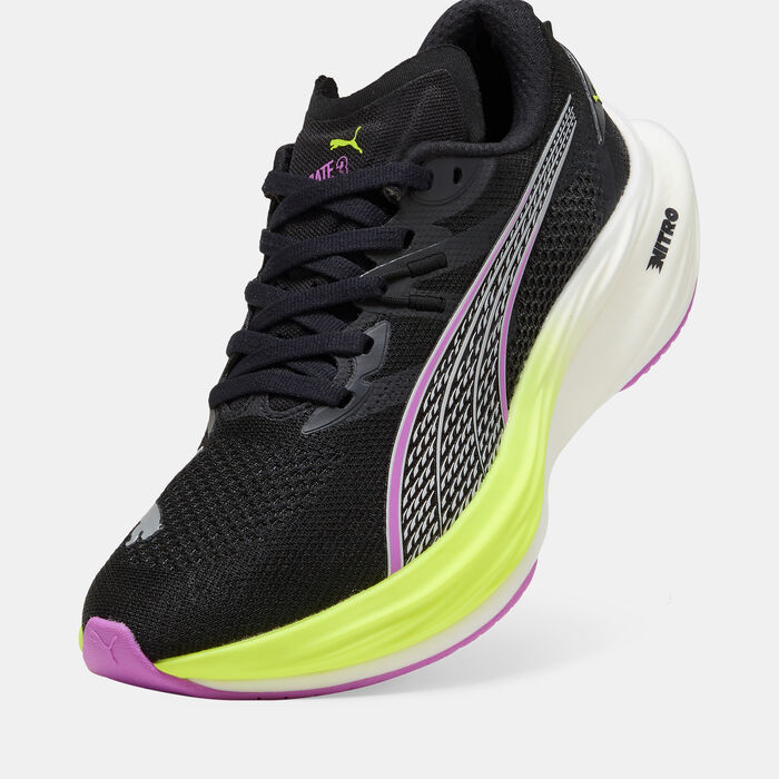 PUMA Women's Deviate NITRO 3 Running Shoes  Black image number 4