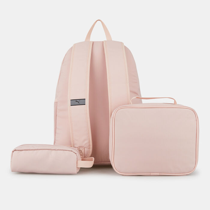 PUMA Men's Logo Bag 3-Piece Set Beige image number 1