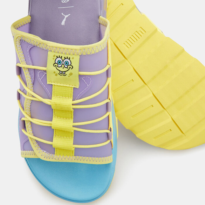 PUMA Men's x SPONGEBOB RS Slides Blue image number 2