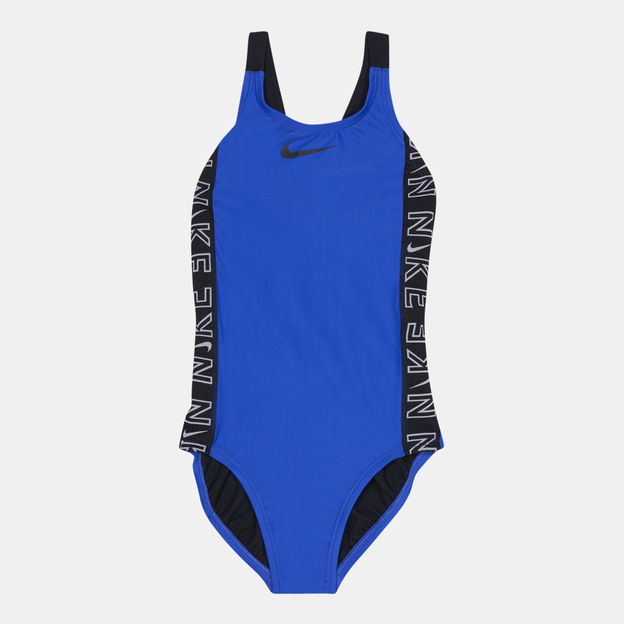 Kids Fastback One Piece Swimsuit Blue Nike Swim in Kuwait SSS