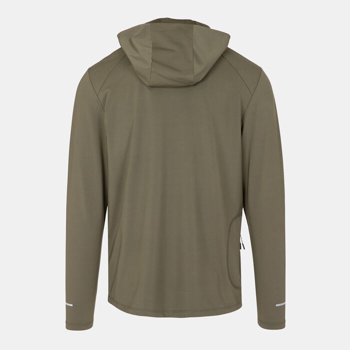 Sun and Sand Sports Men's Quarter Zip Hoodie Green image number 1