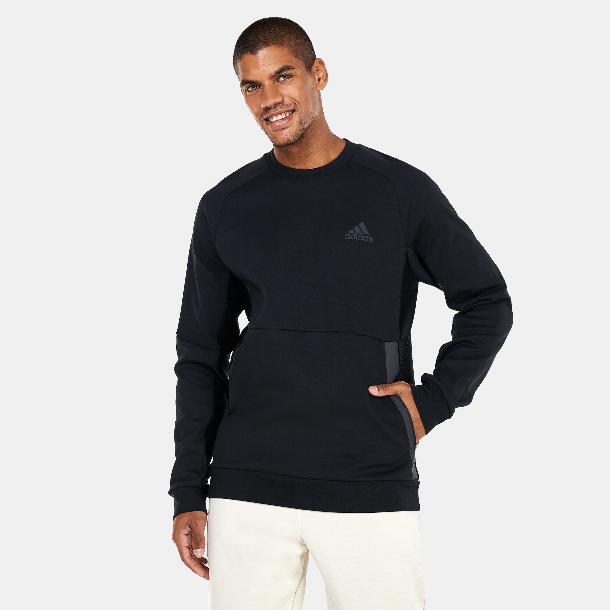 Adidas men's online core 18 sweatshirt