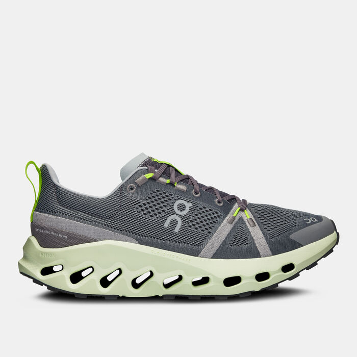 On Men's Cloudsurfer Trail Running Shoes Grey image number 0