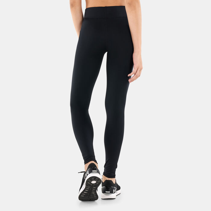 Under Armour Women's ColdGear&reg; Authentics Leggings Black image number 1