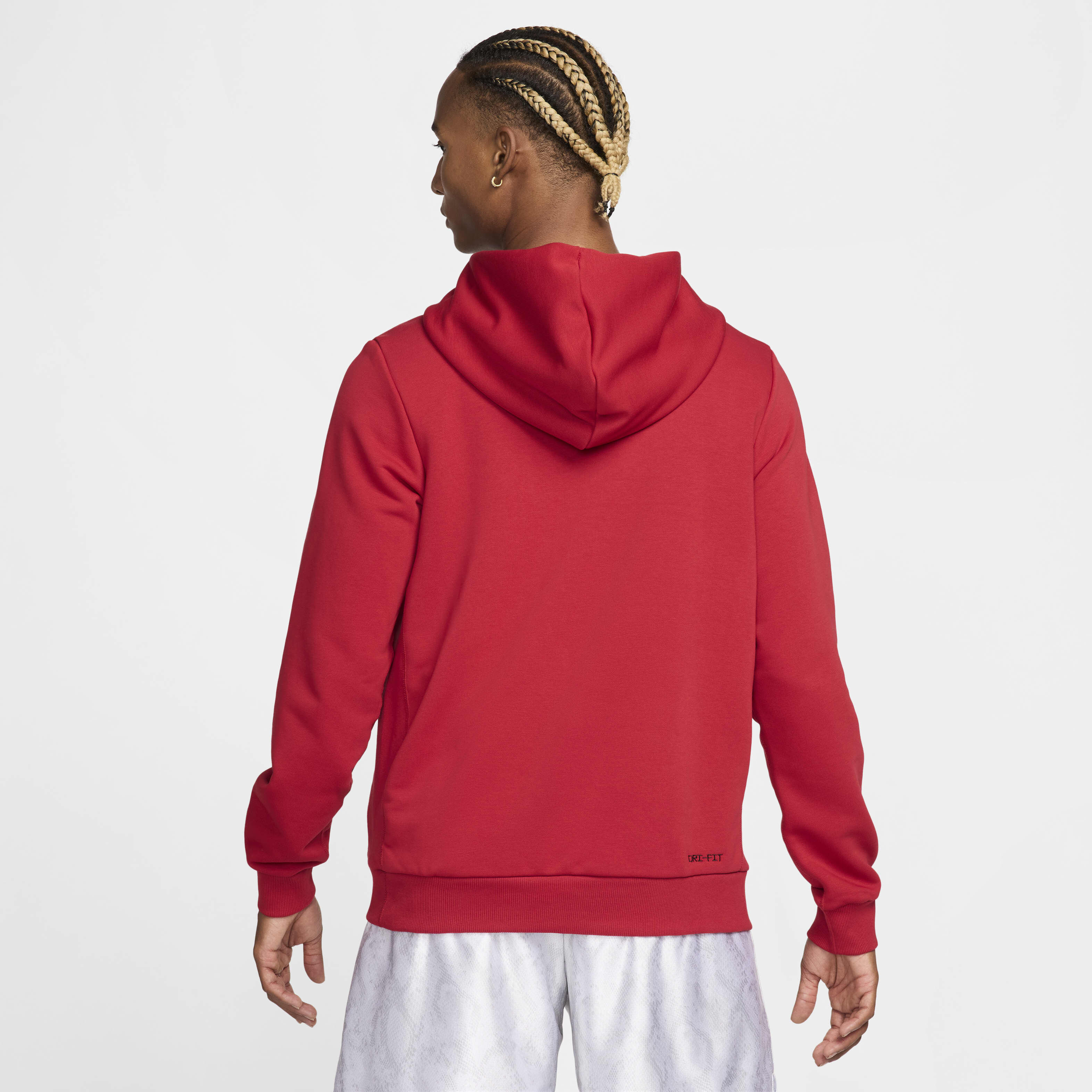 Red dri fit hoodie online
