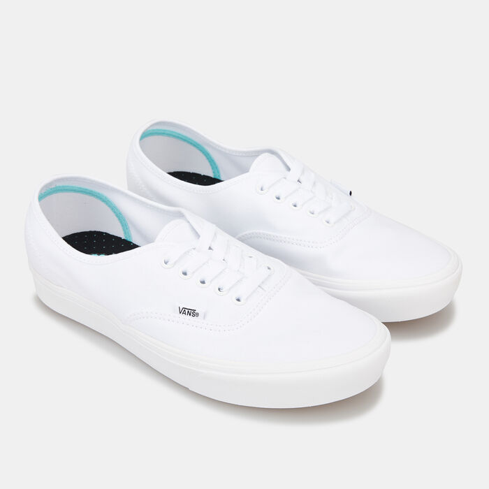 Vans Half Big Checker ComfyCush Authentic Unisex Shoe White image number 2