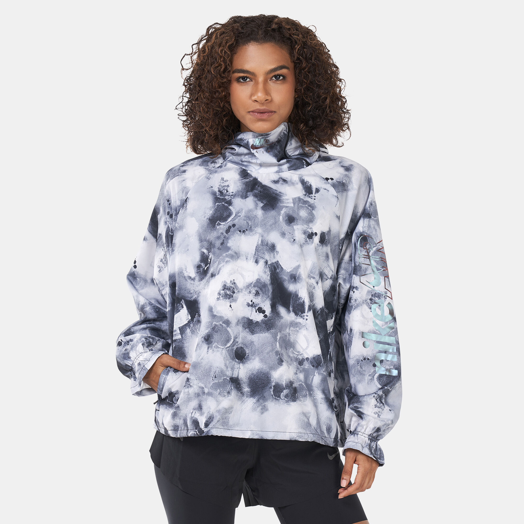 Nike air women's hooded running jacket sale