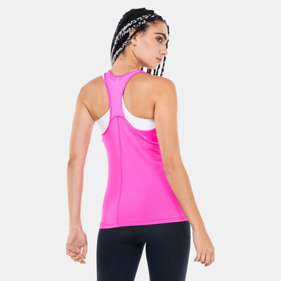 Under Armour Women's HeatGear® Armour Racer Training Tank Top Pink