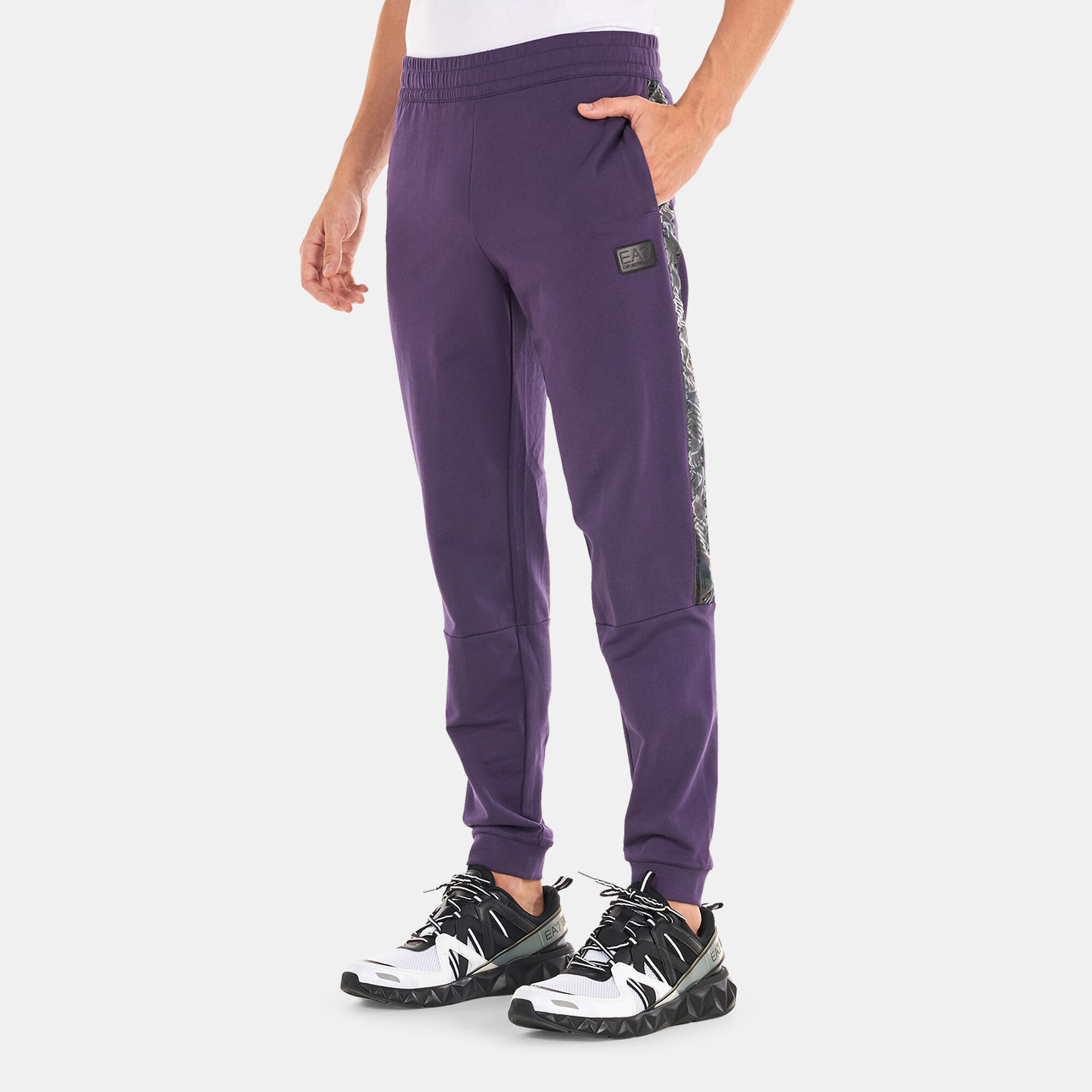 Ea7 tape joggers hotsell