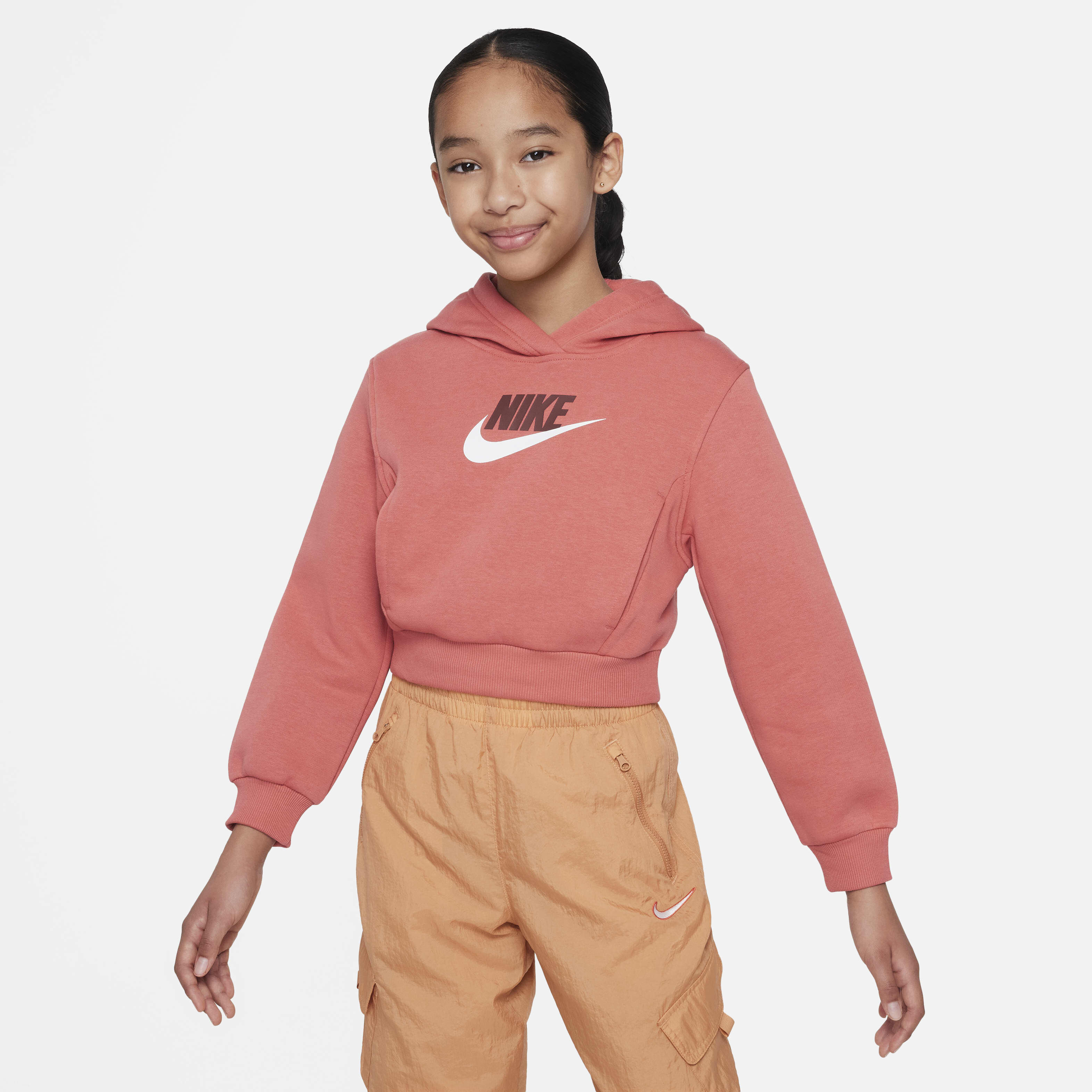 Nike peach hoodie best sale