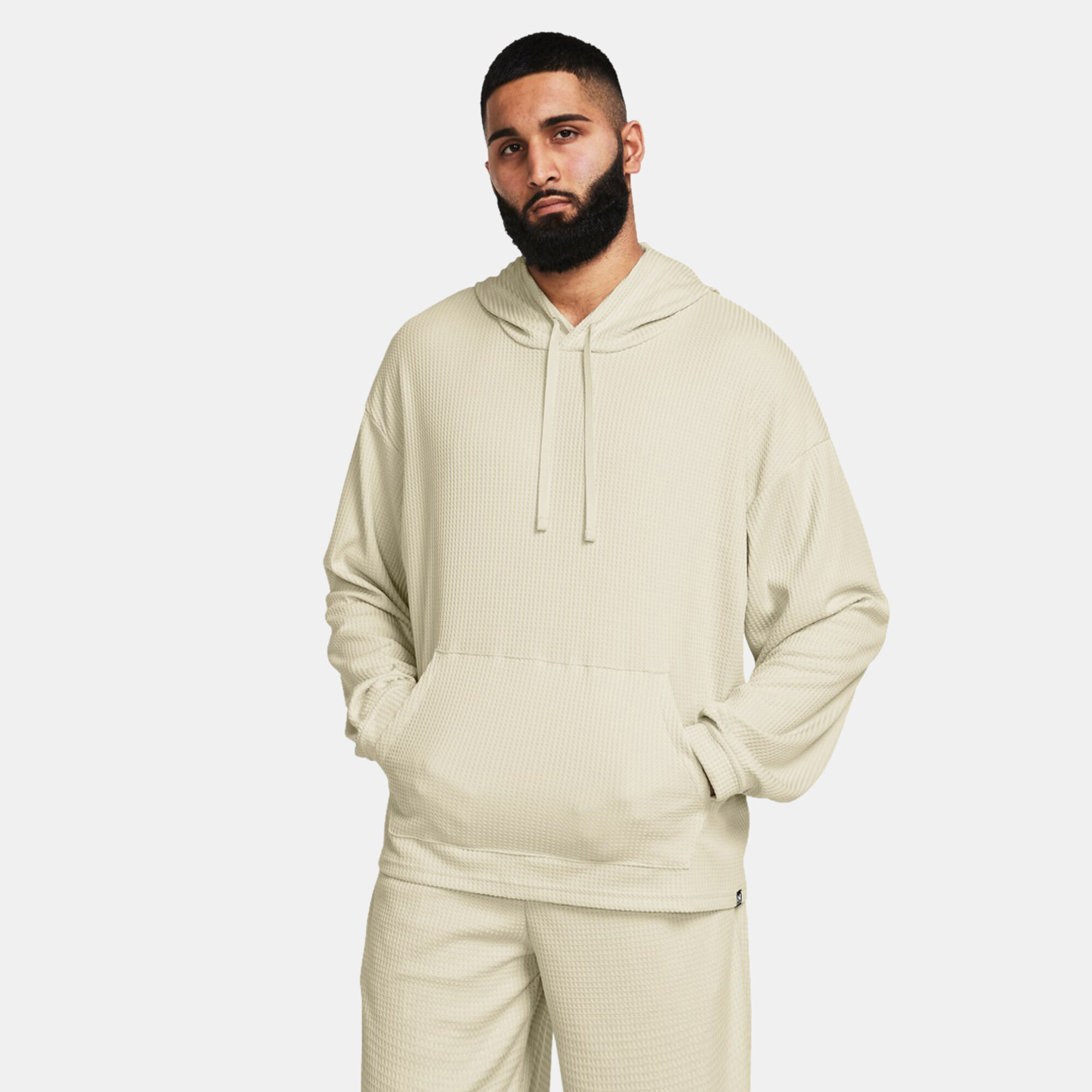 Men s Rival Waffle Hoodie White Under Armour in Kuwait SSS