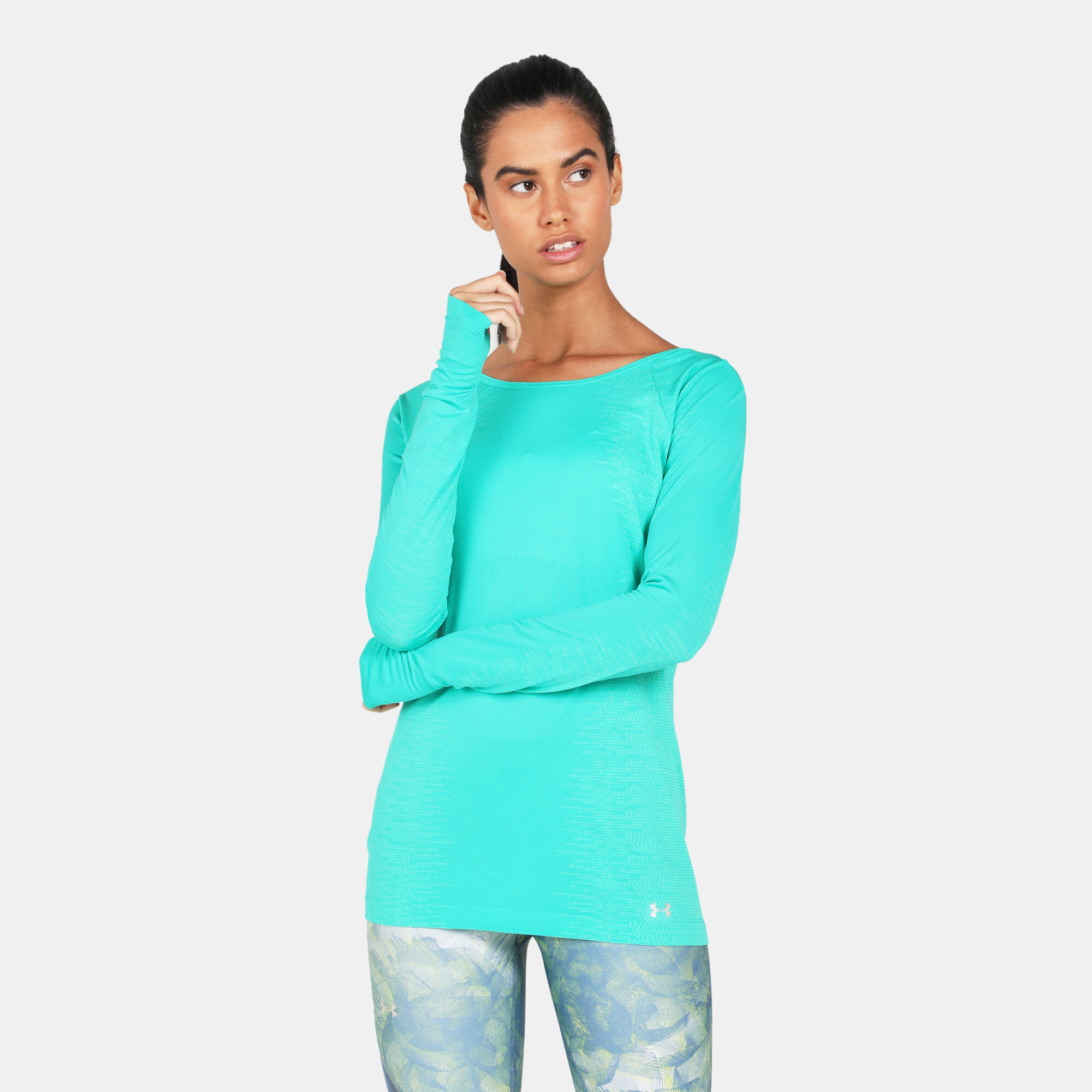 Under armour threadborne long sleeve womens new arrivals