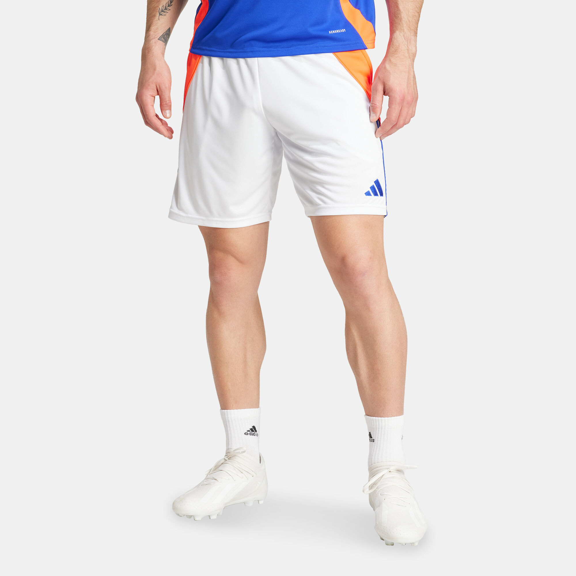 White adidas football shorts new arrivals