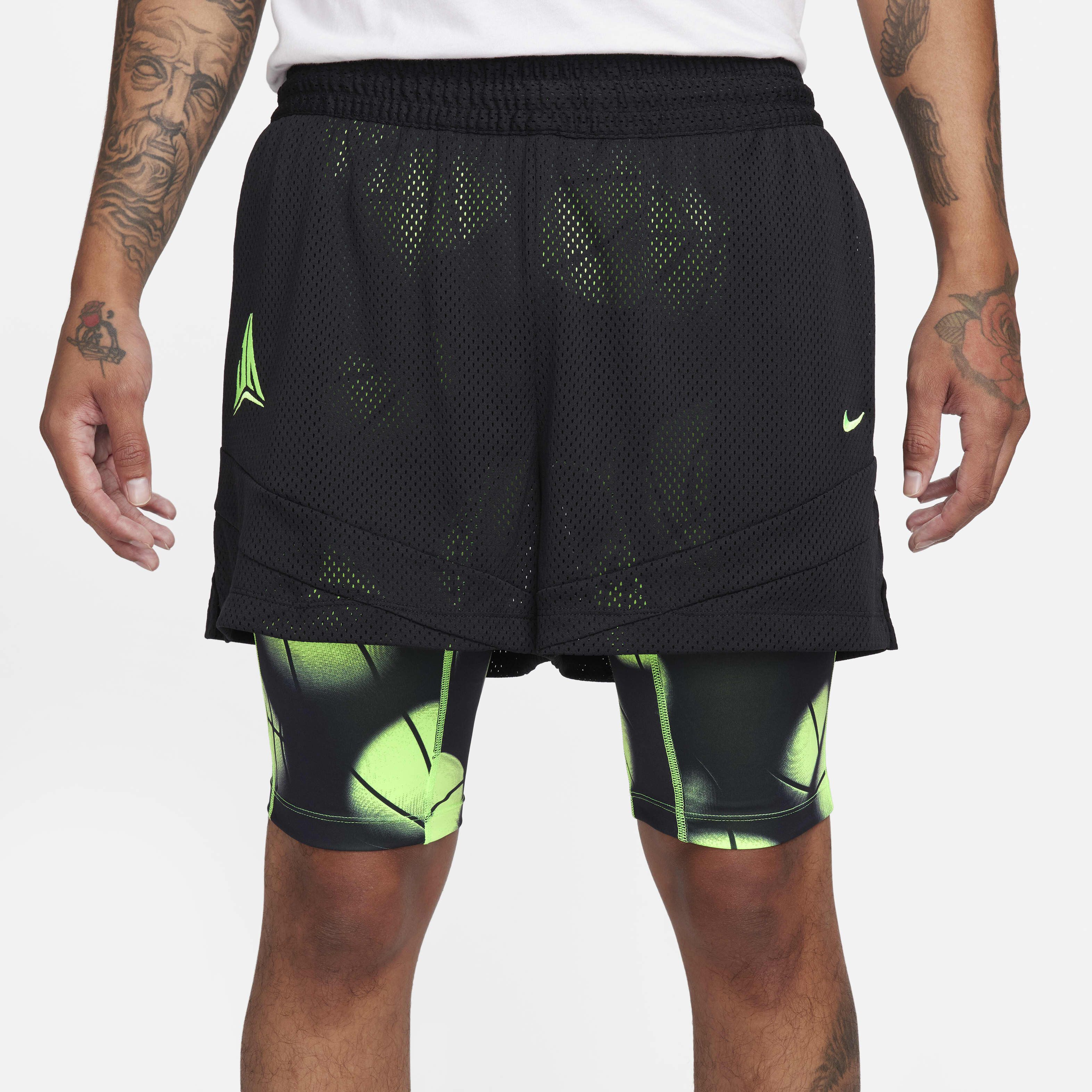 Men s JA Dri FIT 2 in 1 Basketball Shorts Black Nike in Kuwait SSS