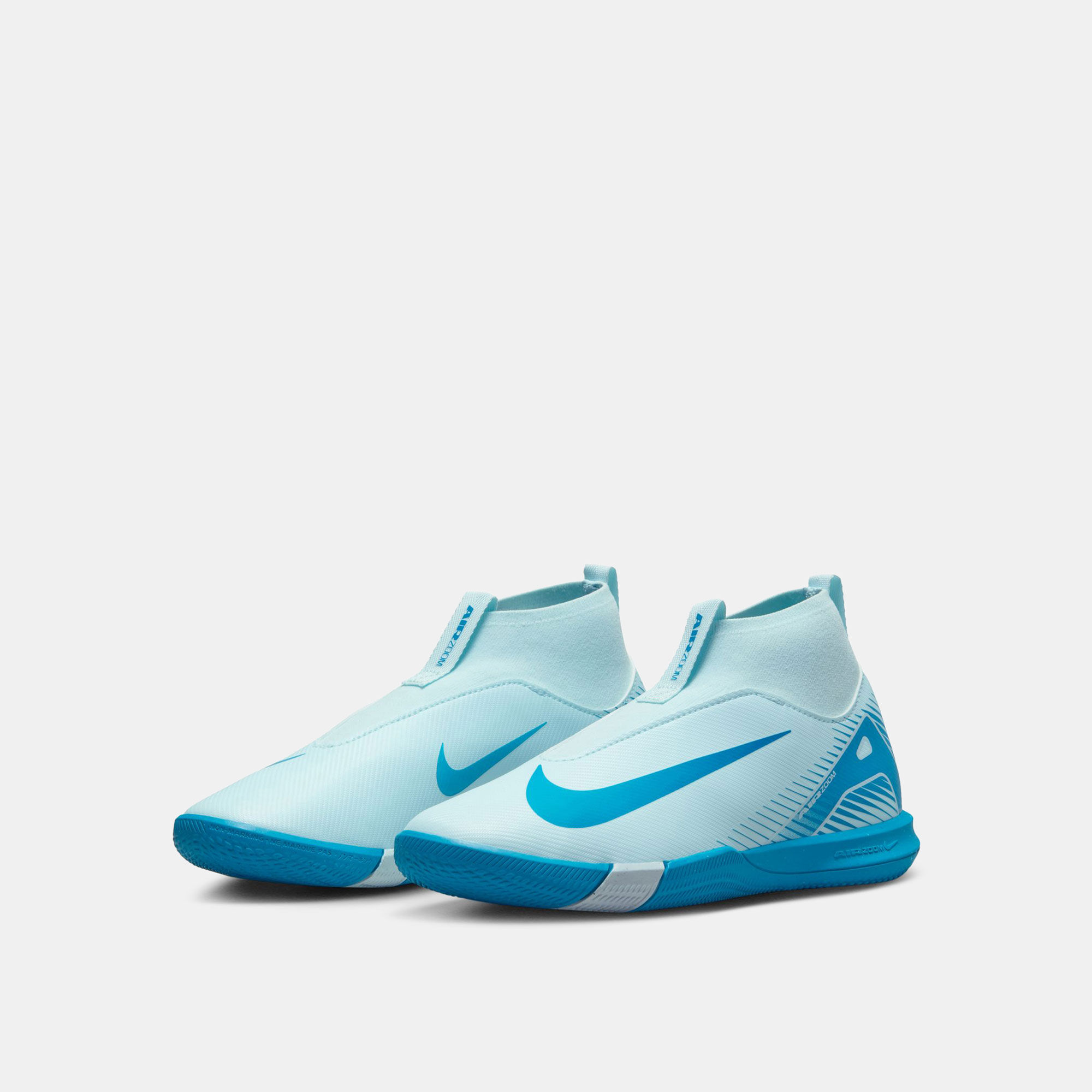 Nike mercurial indoor soccer shoes blue cheap