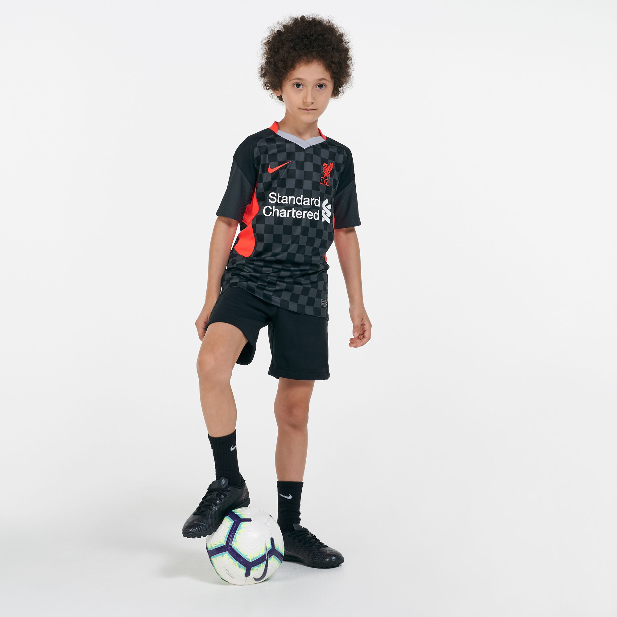 Buy Nike Kids Liverpool F.C. Breathe Stadium Third Jersey 2020