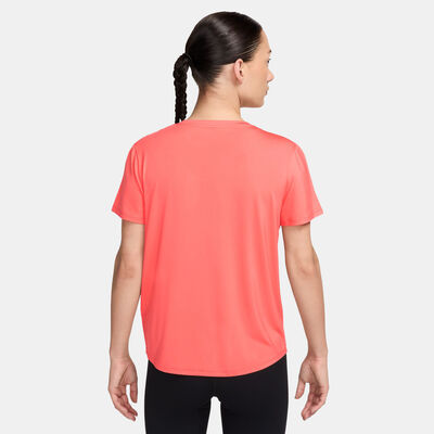Nike Women's One Swoosh Dri-FIT Running Top Peach