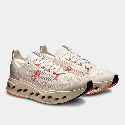 On Men's Cloudsurfer Max Running Shoes White
