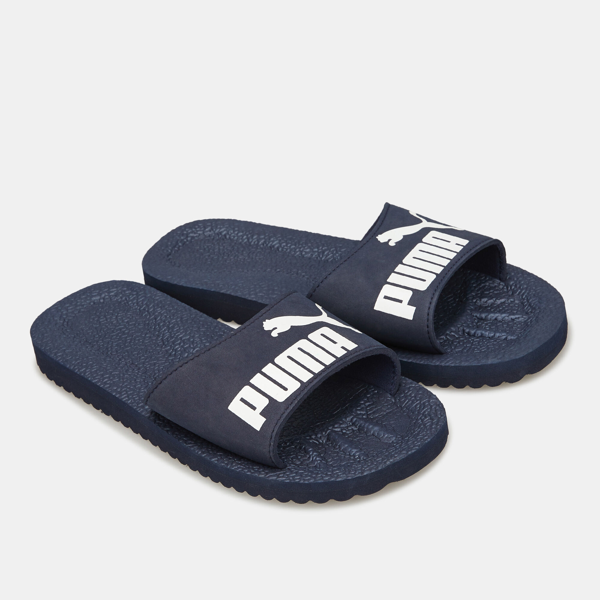 Men s Purecat Slides Blue PUMA in Kuwait SSS